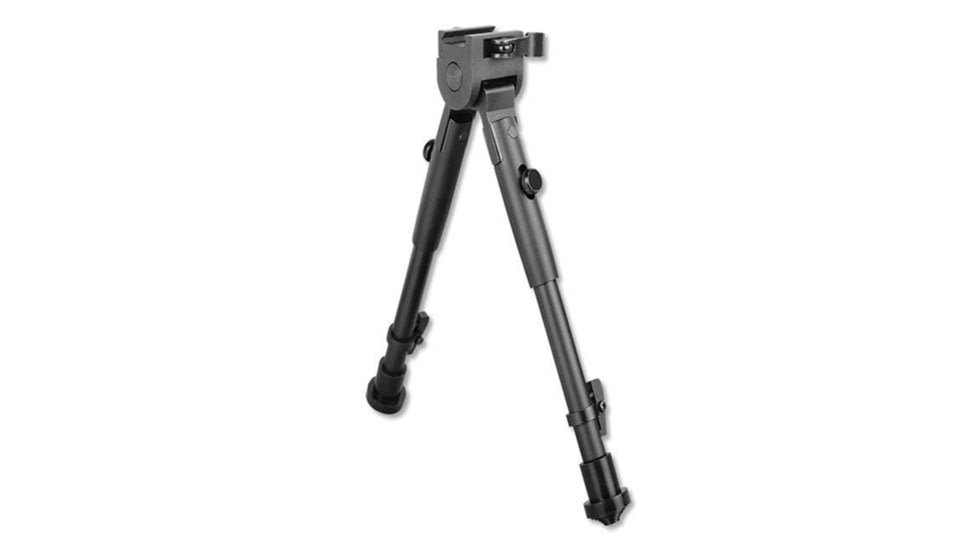 Lion Gears Scout-Pod Tactical Button-Lock Folding Bi-pods with Integrated Picatinny/Weaver Mounting Deck, 8.5in - 10.6in, LG-SP-BL09