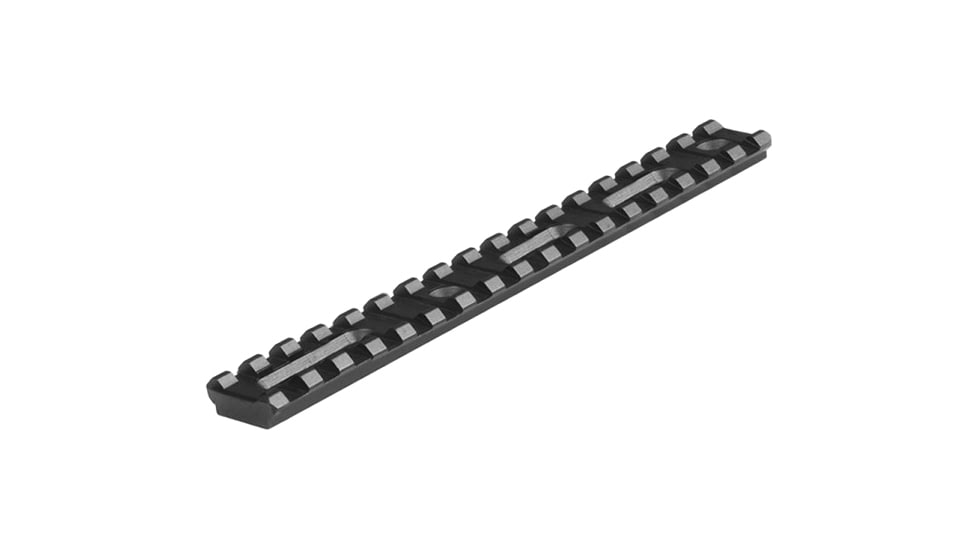 Lion Gears Tactical 17-Slot Picatinny Rail Mount, 7in Long, Black, Long, BM17S
