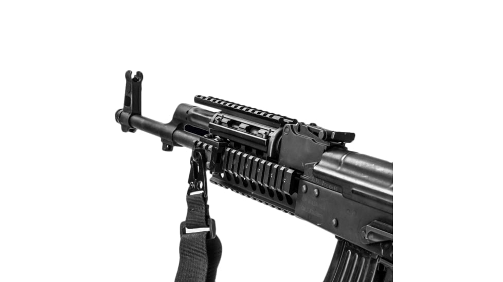Lion Gears Tactical Picatinny .5 Riser, 1.45in Long with 3 Slots, Built-in Swivel Mounting Base, Completed with Removeable Steel Swivel Stud, Compatible with Single Point Sling, LG-BM0305SL