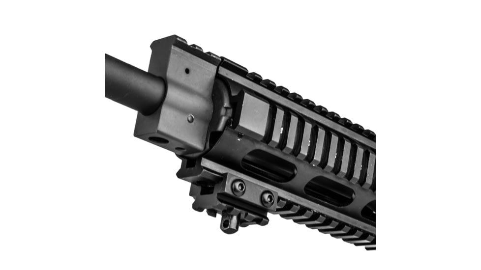 Lion Gears Tactical Picatinny .5in Riser, 1.45in Long with 3 Slots, Built-in Swivel Mounting Base, Completed with Removeable Steel Swivel Stud, LG-BM0305SWSD