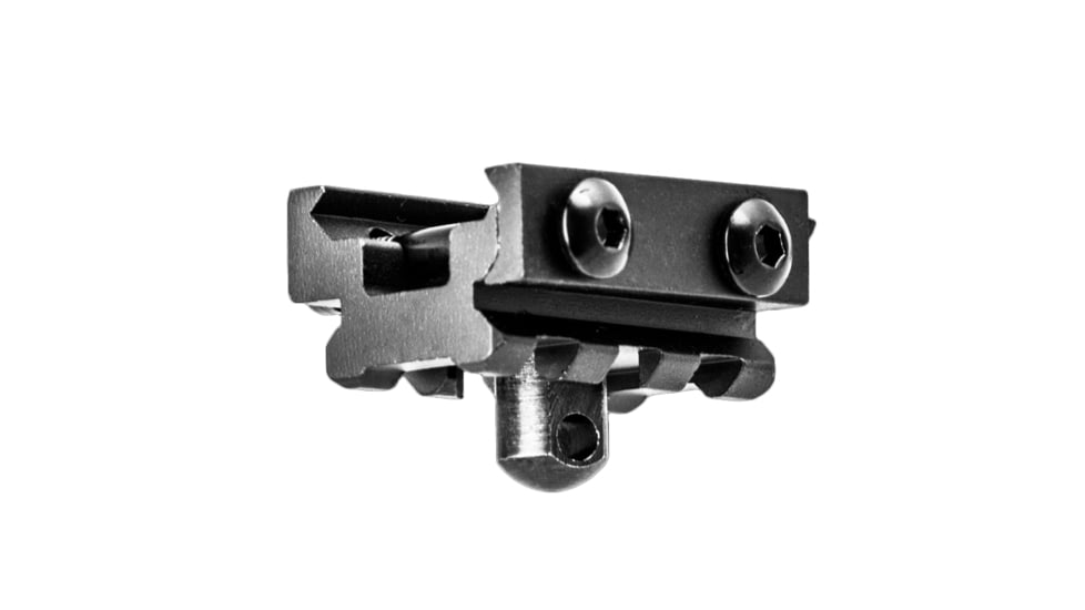 Lion Gears Tactical Picatinny .5in Riser, 1.45in Long with 3 Slots, Built-in Swivel Mounting Base, Completed with Removeable Steel Swivel Stud, LG-BM0305SWSD