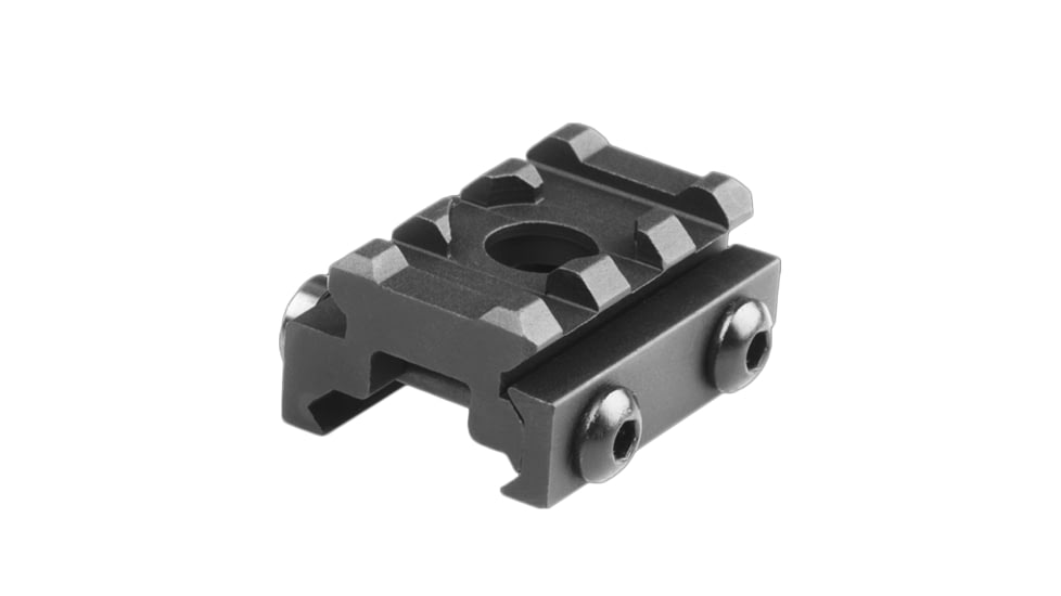 Lion Gears Tactical Picatinny .5in Riser, 1.45in Long with 3 Slots, Built-in Swivel Mounting Base, LG-BM0305QD
