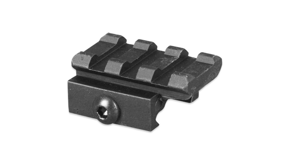 Lion Gears Tactical Picatinny .5in Riser, 1.45in Long with 3 Slots, LG-BM0305