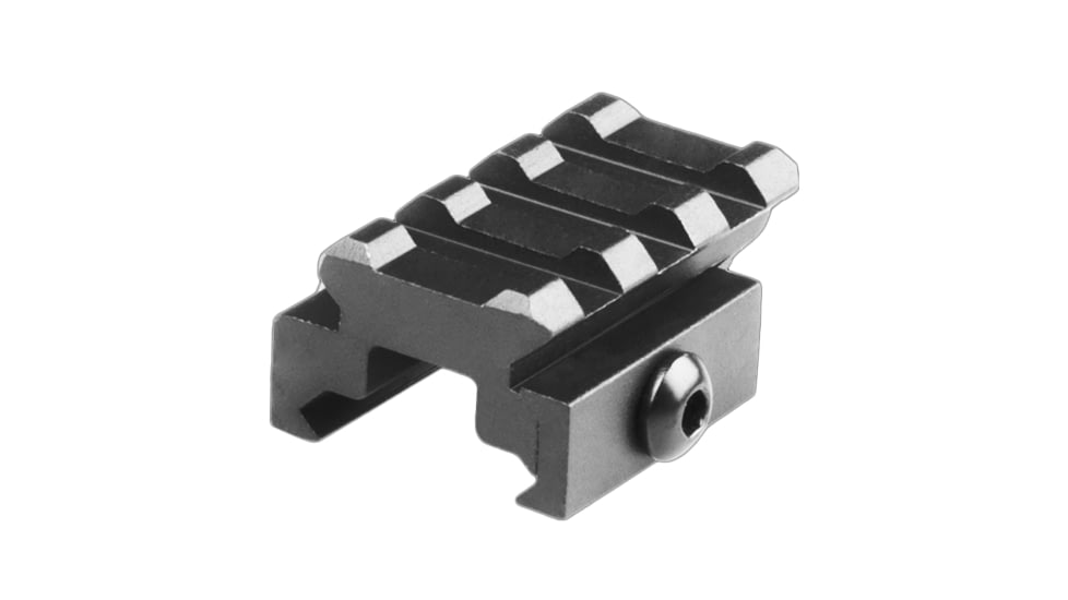 Lion Gears Tactical Picatinny .5in Riser, 1.45in Long with 3 Slots, LG-BM0305