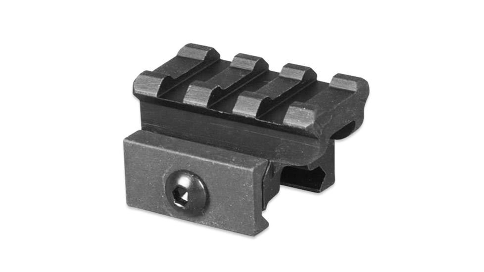 Lion Gears Tactical Picatinny .75in Riser, 1.45in Long with 3 Slots, LG-BM0307