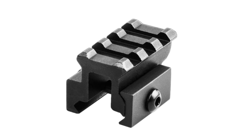 Lion Gears Tactical Picatinny .75in Riser, 1.45in Long with 3 Slots, LG-BM0307