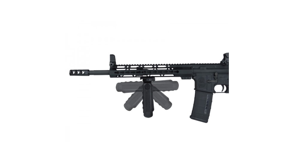 Lion Gears Tactical QR 5-position Folding Grip, Black, LG-SG-F150R