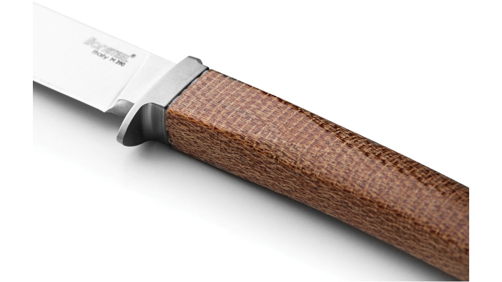 Lionsteel AGO Fixed Blade Natural Mic, LSTAG1CVN