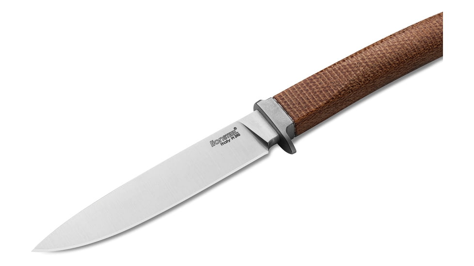 Lionsteel AGO Fixed Blade Natural Mic, LSTAG1CVN