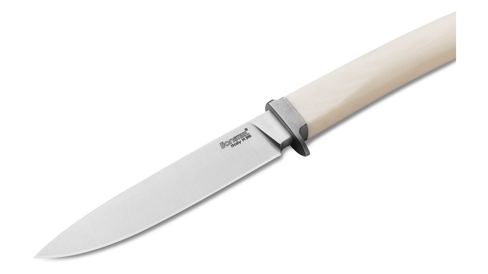 Lionsteel AGO Fixed Blade White Micarta, LSTAG1MW