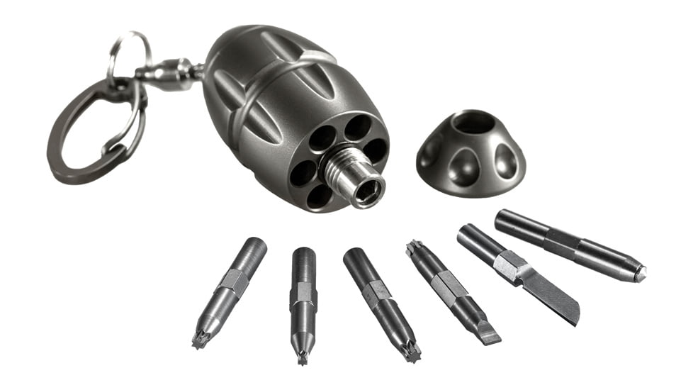 Lionsteel EGGIE Keychain Tool Gray