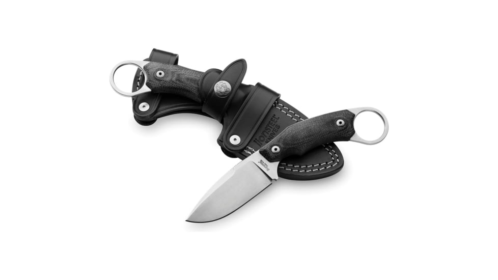 Lionsteel H2 Fixed Blade Drop Point LSTH2GBK