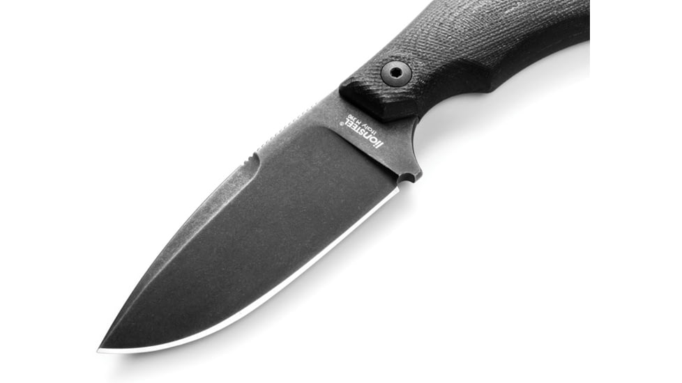 Lionsteel H1 Fixed Blade Knife, 2.95in, M390 Sintered Steel, Drop Point, G10 Handle, H2B GBK