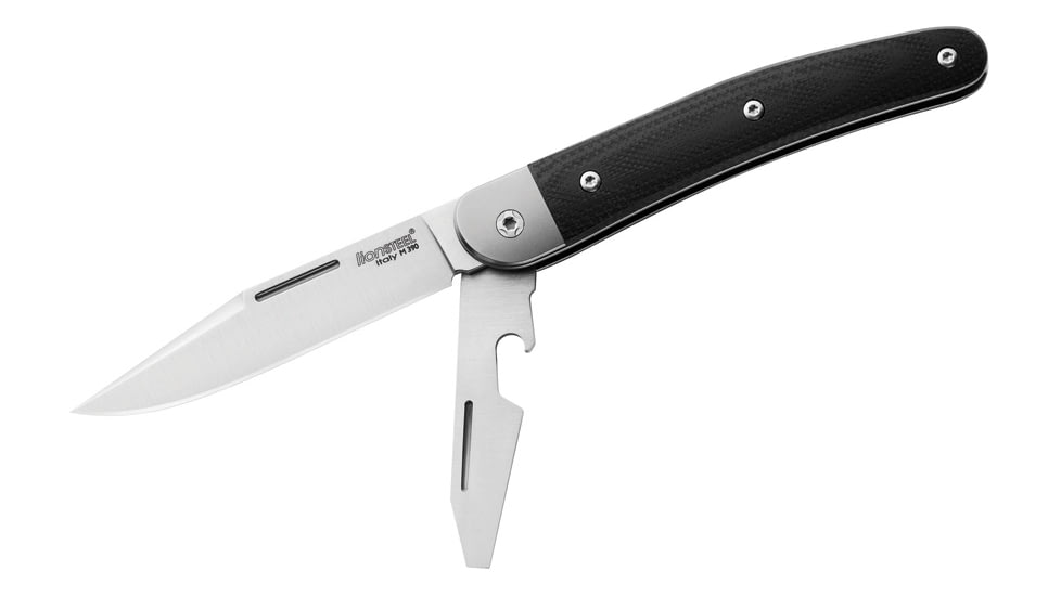 Lionsteel Jack Linerlock Carbon Fiber Knife, with screw driver blade, JK2 CF