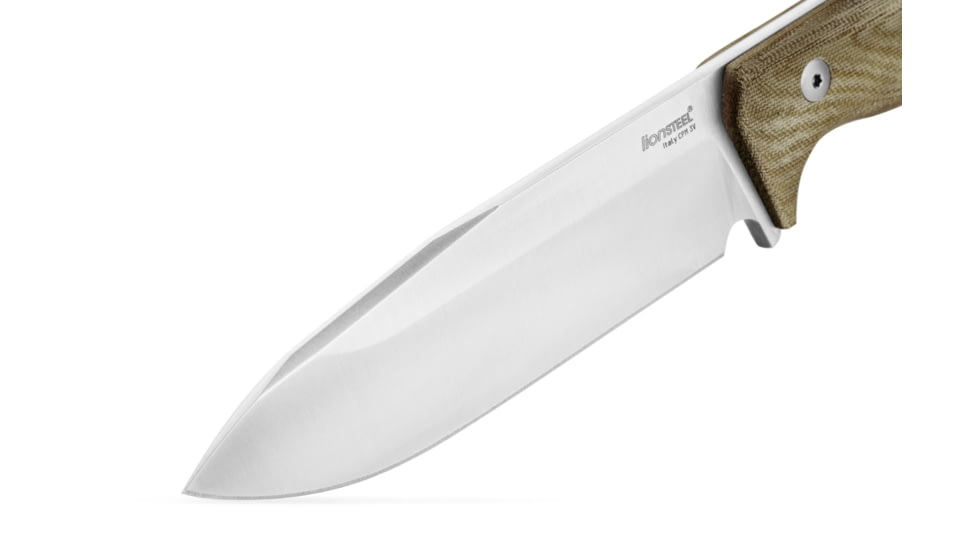 Lionsteel T6 Fixed Blade Green Micarta