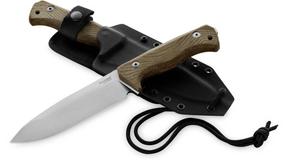 Lionsteel T6 Fixed Blade Green Micarta