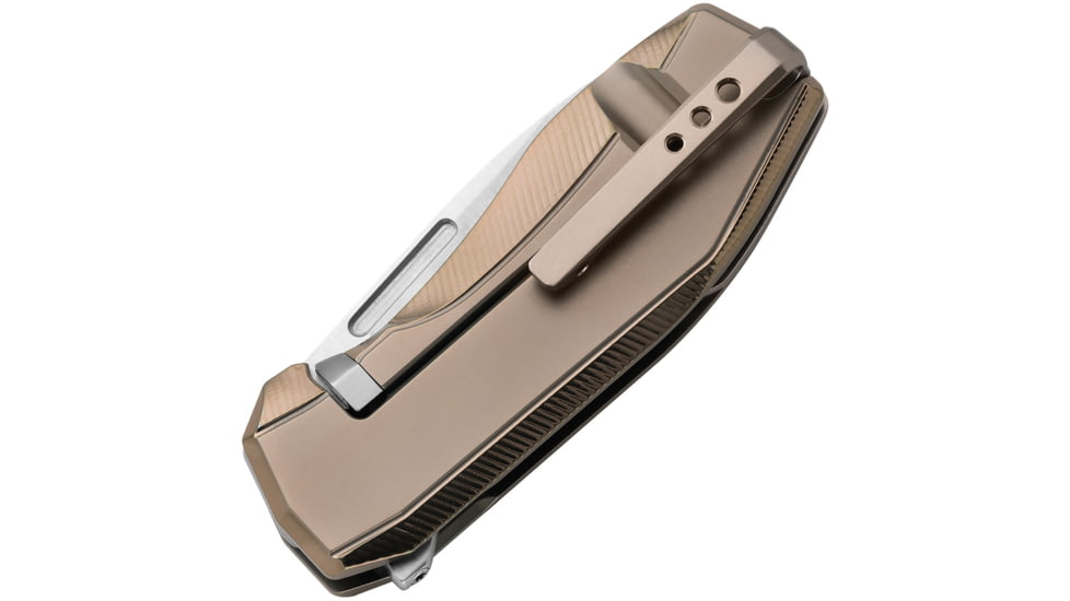 Lionsteel N.ONE Framelock Bronze Folding Knife, LSTN1BR