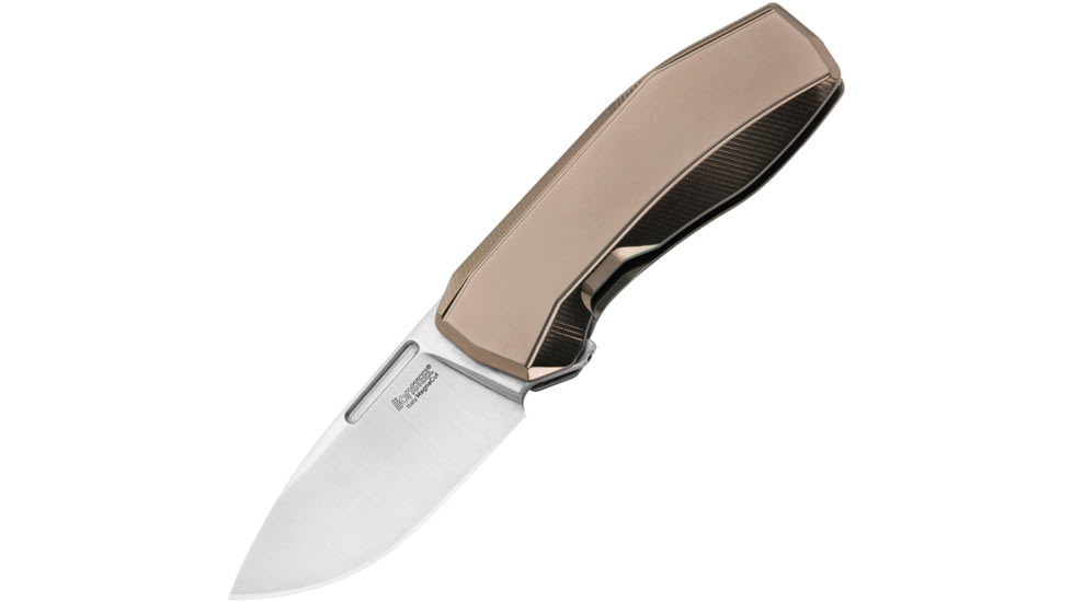 Lionsteel N.ONE Framelock Bronze Folding Knife, LSTN1BR