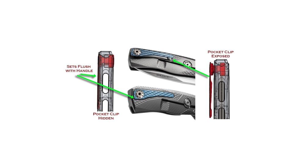 Lionsteel ROK Framelock Folding Knife, 3.25in Black Bohler M390 SS Drop Point, Red Aluminum Handle, ROK A RB