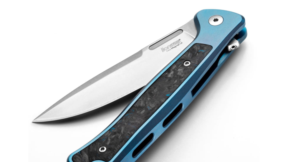 Lionsteel Skinny Framelock Blue Ti