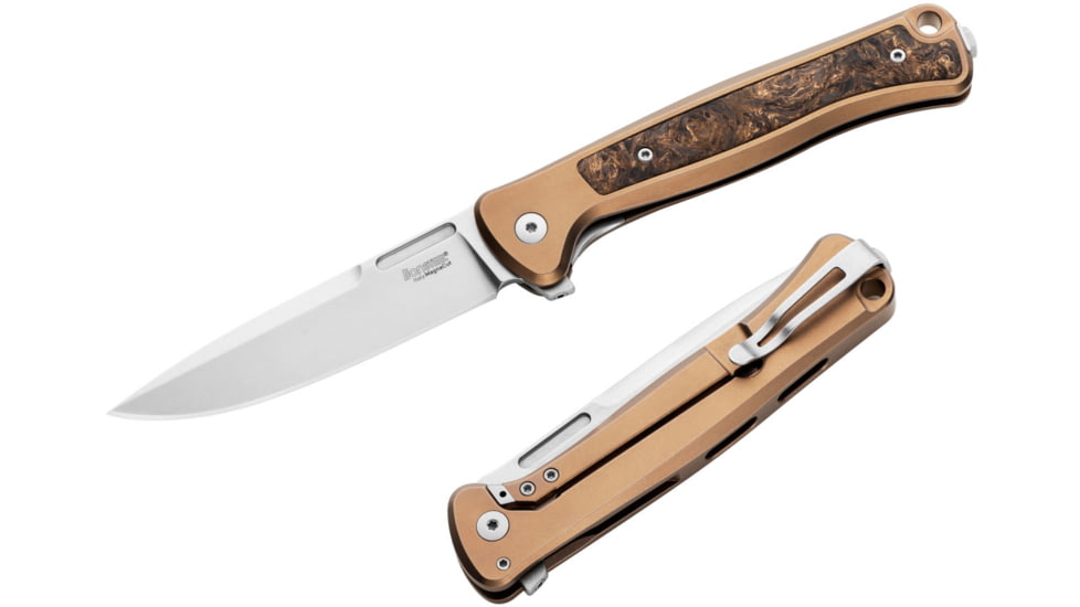 Lionsteel Skinny Framelock Bronze Ti