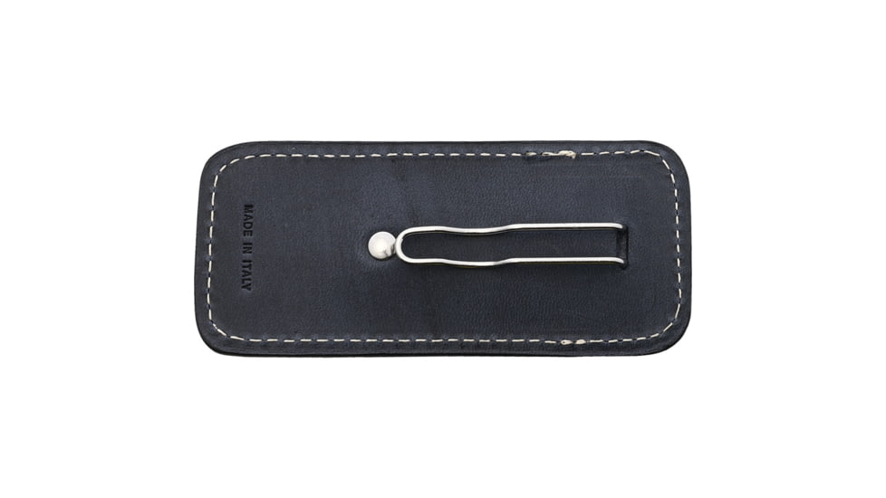 Lionsteel Vertical Leather Sheath Blue, 4.5in, 900FDV3 BL