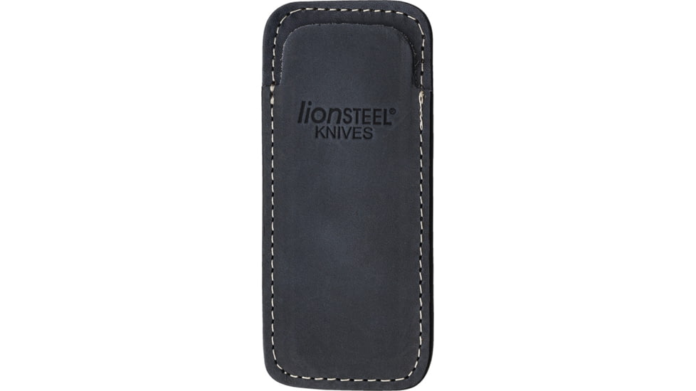 Lionsteel Vertical Leather Sheath Blue