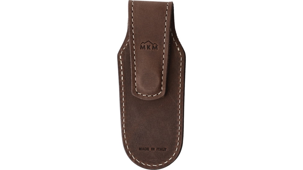 Lionsteel Vertical Leather Sheath Brown, 5in, 900MK01 BR