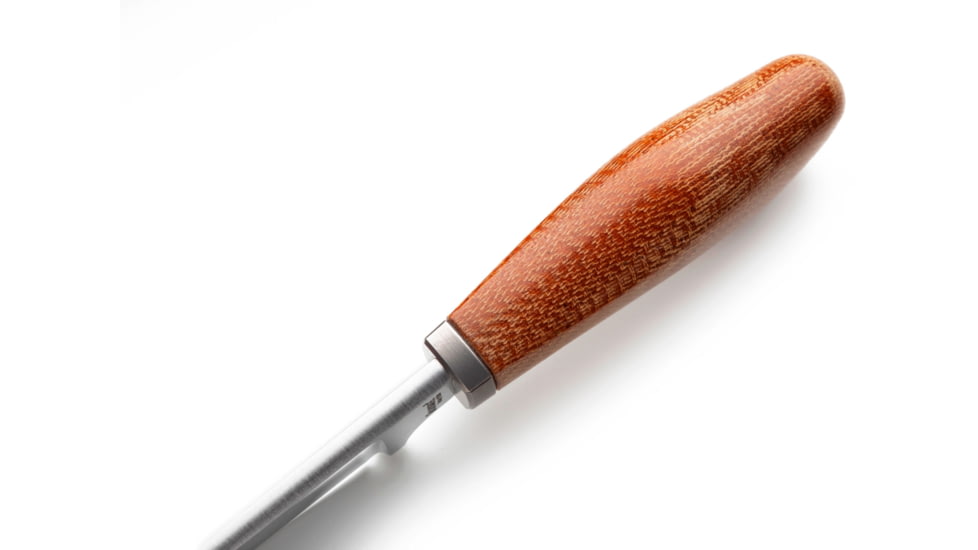 Lionsteel Willy Fixed Blade Knife, 3.1in, M390 Steel, Drop Point, Micarta/Ti Handle, Natural, WL1 CVN