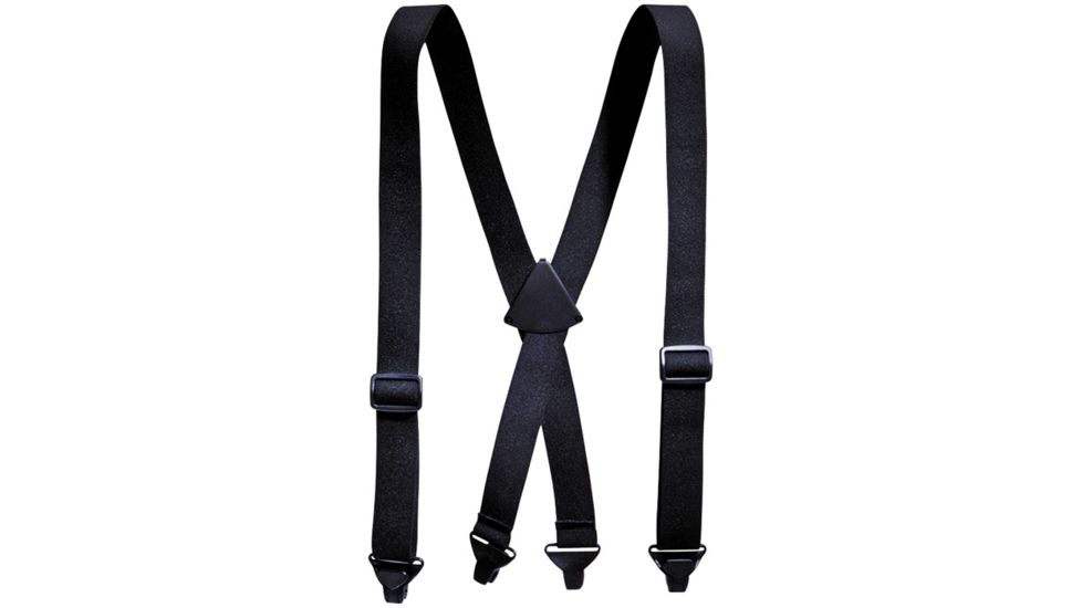 Liston Concepts Grip Clip Suspenders - Black 33010
