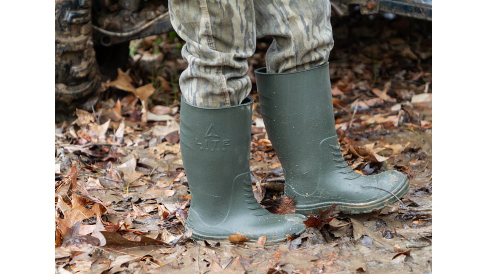 Lite Boots Classic Boot - Kids, Hunter Green, 2, YCLA-GRN-02