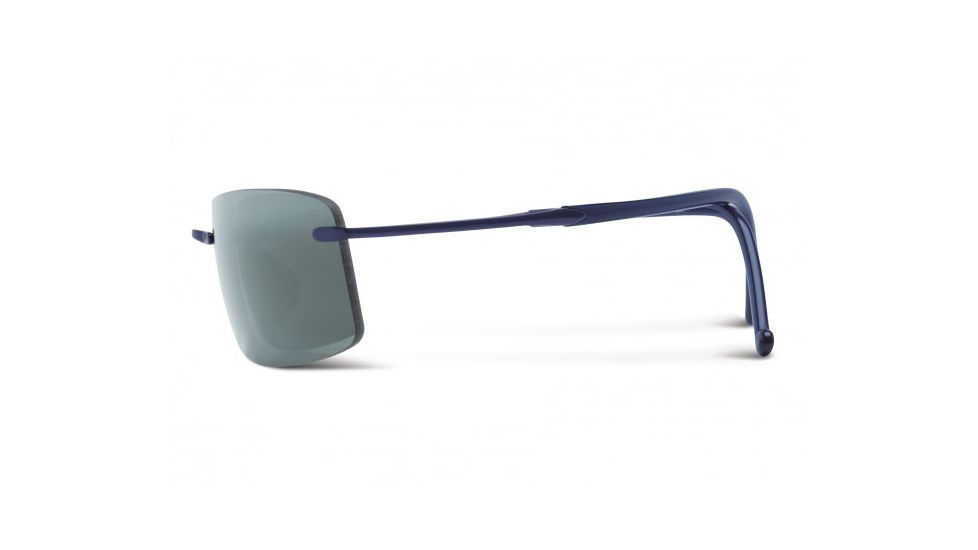 Maui Jim Little Beach Sunglasses w/ Blue Frame and Neutral Grey Lenses - 515-03, Side View