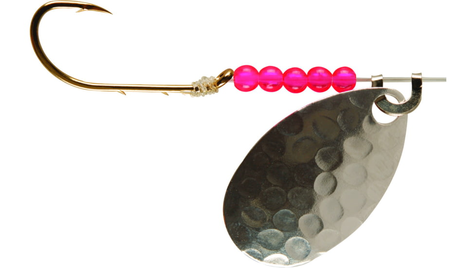 Little Joe Walleye Spinner, Hammered Nickel, 6/Strip Carded, LR782