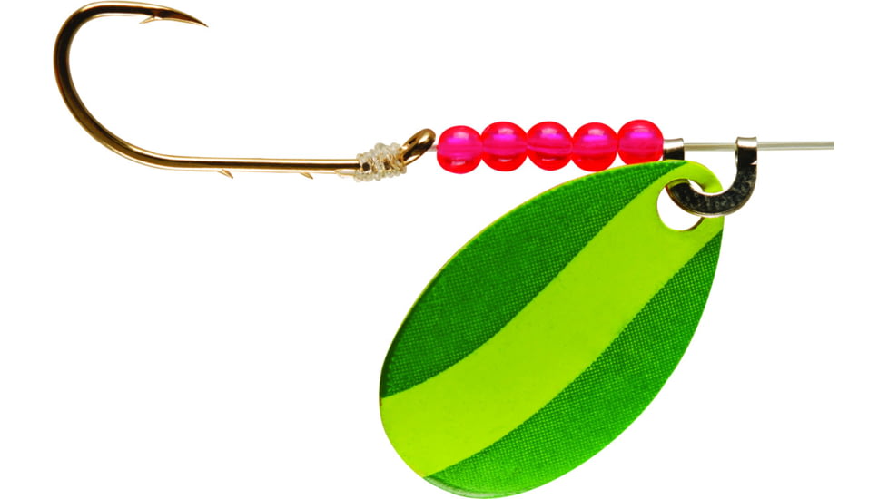 Little Joe Walleye Spinner, Lime/Yellow, 6/Strip Carded, LR779