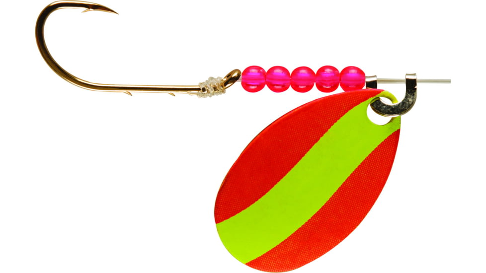 Little Joe Walleye Spinner, Orange/Yellow, 6/Strip Carded, LR778