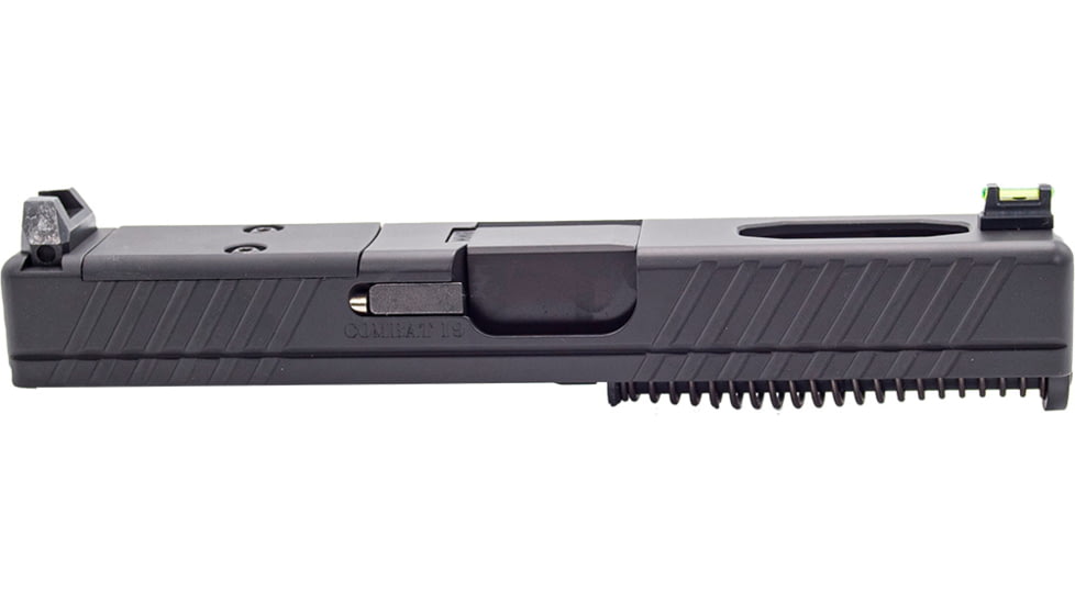 Live Free Armory Completed LF19 Combat Slide with RMR Cut, Glock 19 Gen 3, Black, G319C111211FC