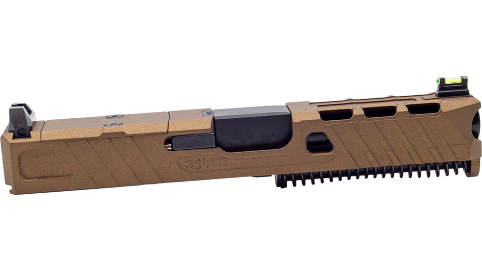 Live Free Armory Completed LF19 Raptor Slide with RMR Cut, Glock 19 Gen 3, Burnt Bronze, G319R434041FC