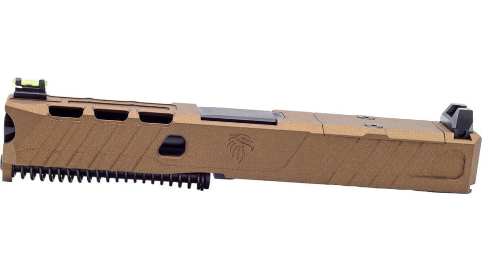 Live Free Armory Completed LF19 Raptor Slide with RMR Cut, Glock 19 Gen 3, Burnt Bronze, G319R434041FC