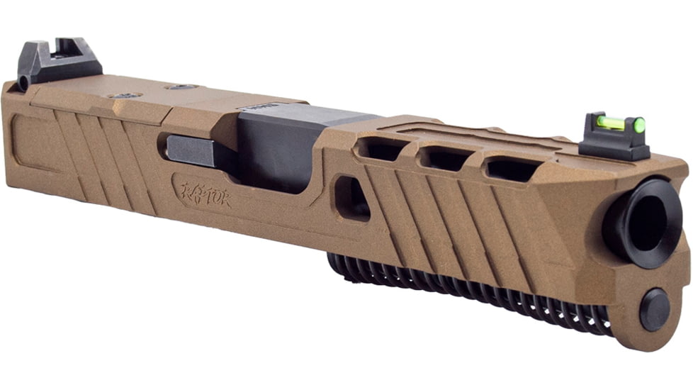 Live Free Armory Completed LF19 Raptor Slide with RMR Cut, Glock 19 Gen 3, Burnt Bronze, G319R434041FC