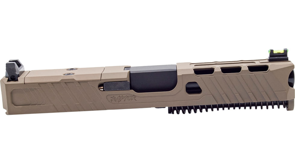 Live Free Armory Completed LF19 Raptor Slide with RMR Cut, Glock 19 Gen 3, Flat Dark Earth, G319R234021FC