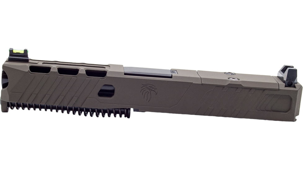 Live Free Armory Completed LF19 Raptor Slide with RMR Cut, Glock 19 Gen 3, OD Green, G319R334031FC