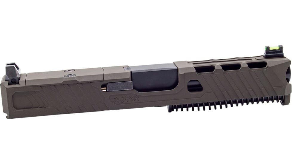 Live Free Armory Completed LF19 Raptor Slide with RMR Cut, Glock 19 Gen 3, OD Green, G319R334031FC