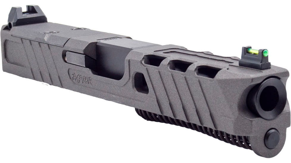 Live Free Armory Completed LF19 Raptor Slide with RMR Cut, Glock 19 Gen 3, Tungsten, G319R534051FC