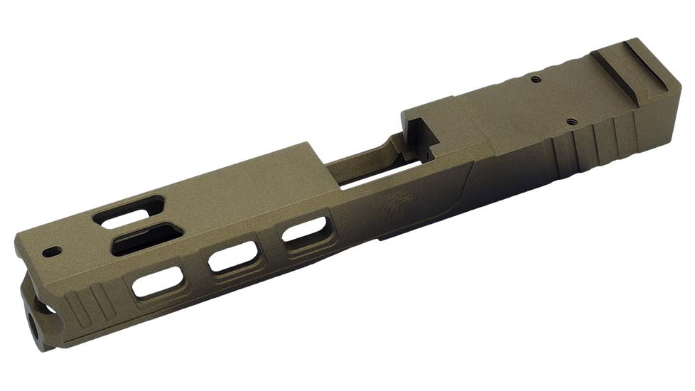 Live Free Armory LF17 Elite Series Pistol Slide w/ RMR Optic Cut, Glock 17, Burnt Bronze, G317E415031F