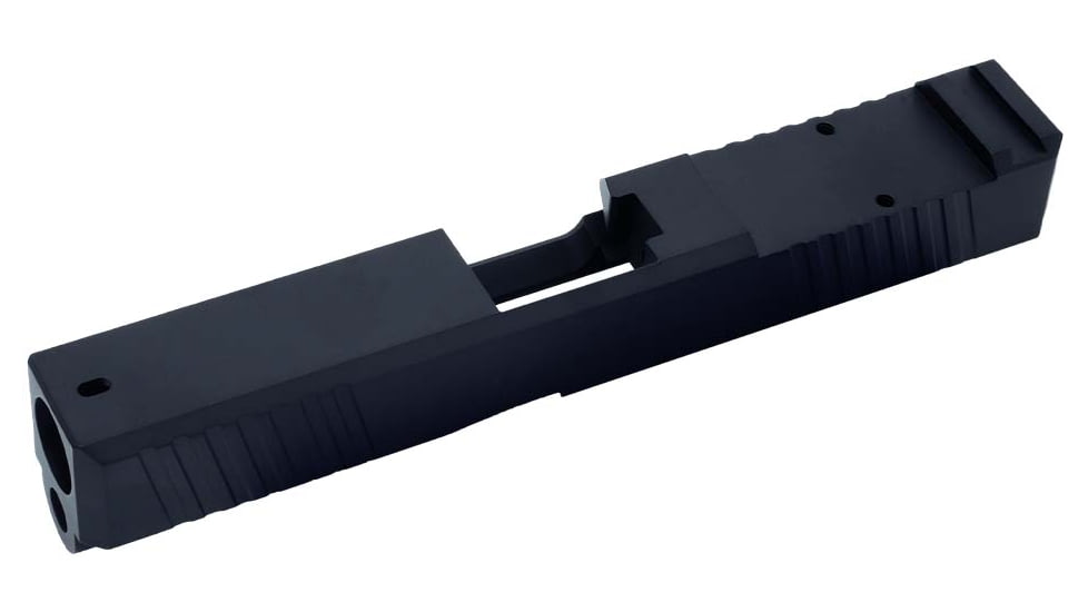 Live Free Armory LF19 Chamfered Series Pistol Slide w/ RMR Optic Cut, Glock 19, Black, G319CH111111F