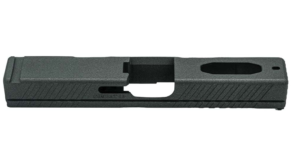 Live Free Armory LF19 Combat Series Pistol Slide w/ No RMR Optic Cut, Glock 19, Tungsten, G319C511251F