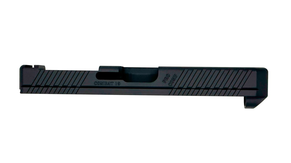 Live Free Armory LF19 Combat Slide with RMR Cut &amp; Integrated Compensator, Glock 19 Gen 3, Black, G319CC195011F