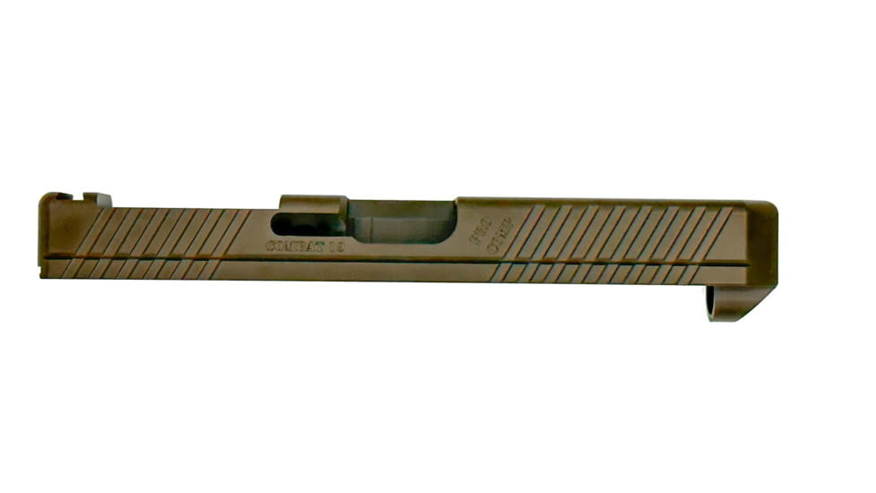 Live Free Armory LF19 Combat Slide with RMR Cut &amp; Integrated Compensator, Glock 19 Gen 3, OD Green, G319CC395031F