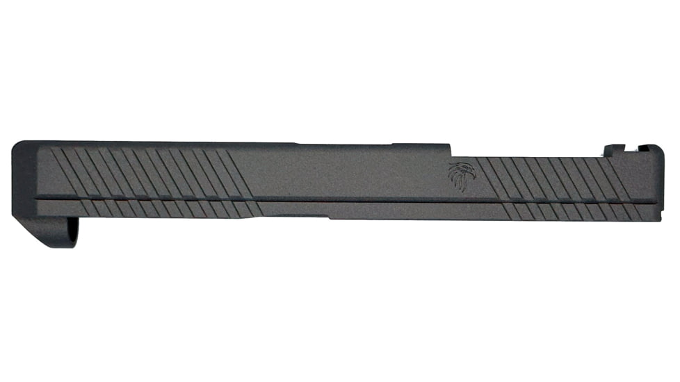 Live Free Armory LF19 Combat Slide with RMR Cut &amp; Integrated Compensator, Glock 19 Gen 3, Tungsten, G319CC595051F