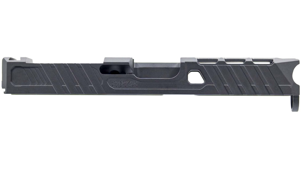 Live Free Armory LF19 Raptor Pistol Slide w/RMR Cut, Glock 19 Gen 1-3, Black, G319R134011F